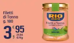 Supermercati Dok Rio mare Filetti di Tonno offerta