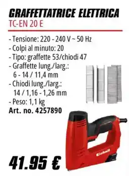 Einhell Graffettatrice elettrica Einhell offerta