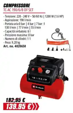 Einhell Compressore Einhell offerta