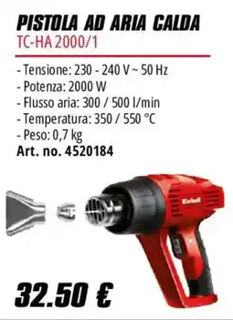 Einhell Pistola ad aria calda Kinell offerta