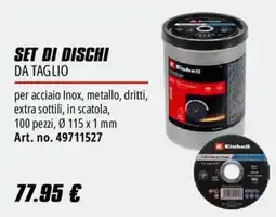 Einhell Set di dischi da taglio Einhell offerta