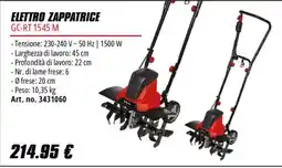 Einhell Elettro zappatrice GC-RT 1545 M offerta