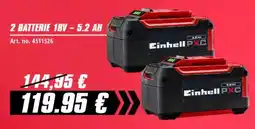 Einhell Batterie 18V Einhell PXC offerta