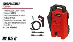 Einhell Idropulitrice Einhell TC-HP 90 offerta