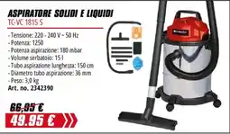 Einhell Aspiratore solidi e liquidi Einhell offerta