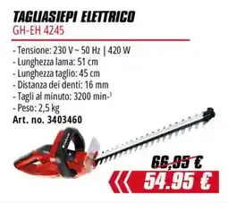 Einhell Tagliasiepi elettrico GH-EH 4245 offerta