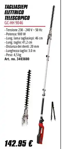 Einhell Tagliasiepi elettrico telescopico GC-HH 9046 offerta