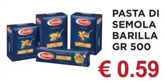 Pasta di semola Barilla