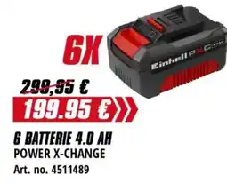 Einhell Einhell batterie 4.0 Ah offerta