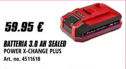Einhell Batteria 3.0 Ah sealed Power X-Change Plus offerta