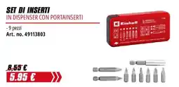 Einhell Set di inserti Einhell offerta