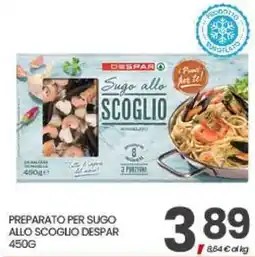 Eurospar Sugo allo scoglio Despar offerta