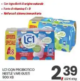Eurospar LC1 con probiotico Nestlé vari gusti offerta