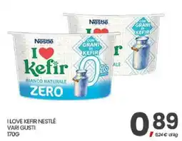 Eurospar I love kefir Nestlé offerta