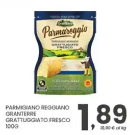 Despar Parmareggio Parmigiano Reggiano Grattuggiato Fresco offerta