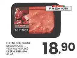 Despar Fettine sceltissime di scottona Despar Premium offerta