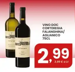 Despar Vino doc corteregia falanghina/aglianico offerta