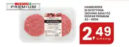 Despar Hamburger di scottona Despar Premium offerta