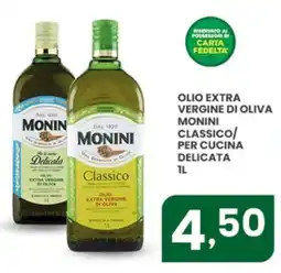 Despar Olio extra vergine di oliva Monini Classico offerta