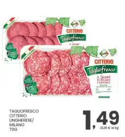 Despar Tagliofresco Citterio offerta