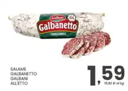 Despar Salame Galbanetto Galbani all'etto offerta
