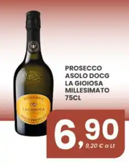Despar Prosecco Asolo DOCG La Gioiosa Millesimato offerta
