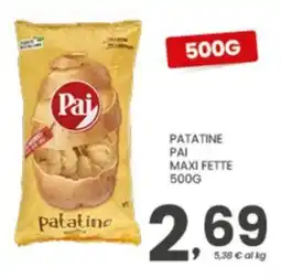 Despar Patatine Pai Maxi Fette offerta