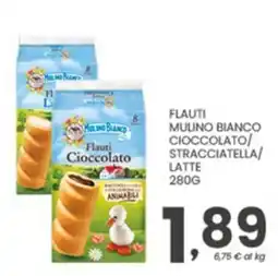 Despar Flauti Cioccolato Mulino Bianco offerta