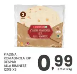 Despar Piadina romagnola igp despar alla riminese offerta