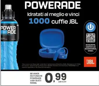 Beverande isotoniche Powerade