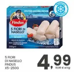 Despar 5 Fiori di Nasello Findus offerta