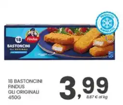 Despar Bastoncini Findus gli originali offerta