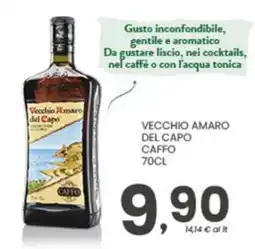 Despar Vecchio amaro del capo caffè offerta