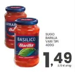 Despar Sugo Barilla Basilico offerta