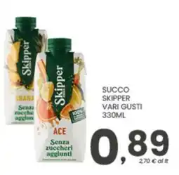 Despar Succo Skipper vari gusti offerta