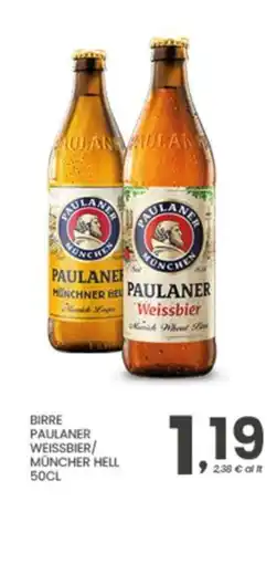 Despar Paulaner Weissbier/Münchner Hell offerta