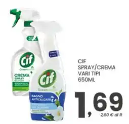 Despar Cif spray/crema vari tipi offerta