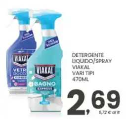 Despar Detergente liquido/spray Viakal bagno express offerta