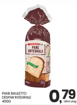 Despar Pane bauletto despar integrale offerta