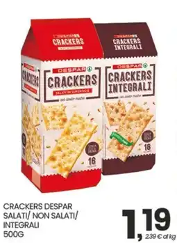 Despar Crackers Despar offerta