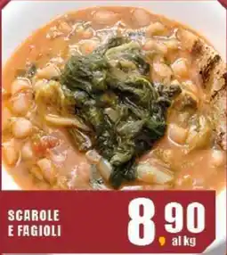 Eurospar Scarole e fagioli offerta