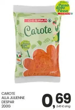Despar Carote alla julienne Despar offerta