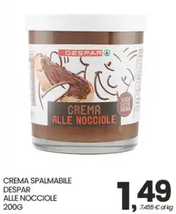 Despar Crema spalmabile Despar alle nocciole offerta