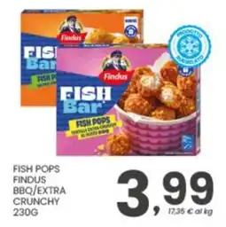 Despar Fish pops Findus BBQ/extra crunchy offerta