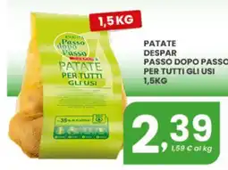 Despar Patate Despar Passo dopo Passo offerta