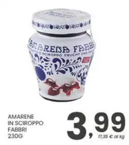 Despar Amarene in sciroppo Fabbri offerta