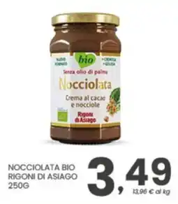 Despar Nocciolata bio Rigoni di Asiago offerta