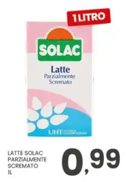 Despar Latte Solac Parzialmente Scremato offerta