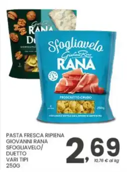 Despar Pasta fresca ripiena Giovanni Rana offerta
