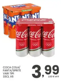 Despar Coca Cola/Fanta/Sprite offerta